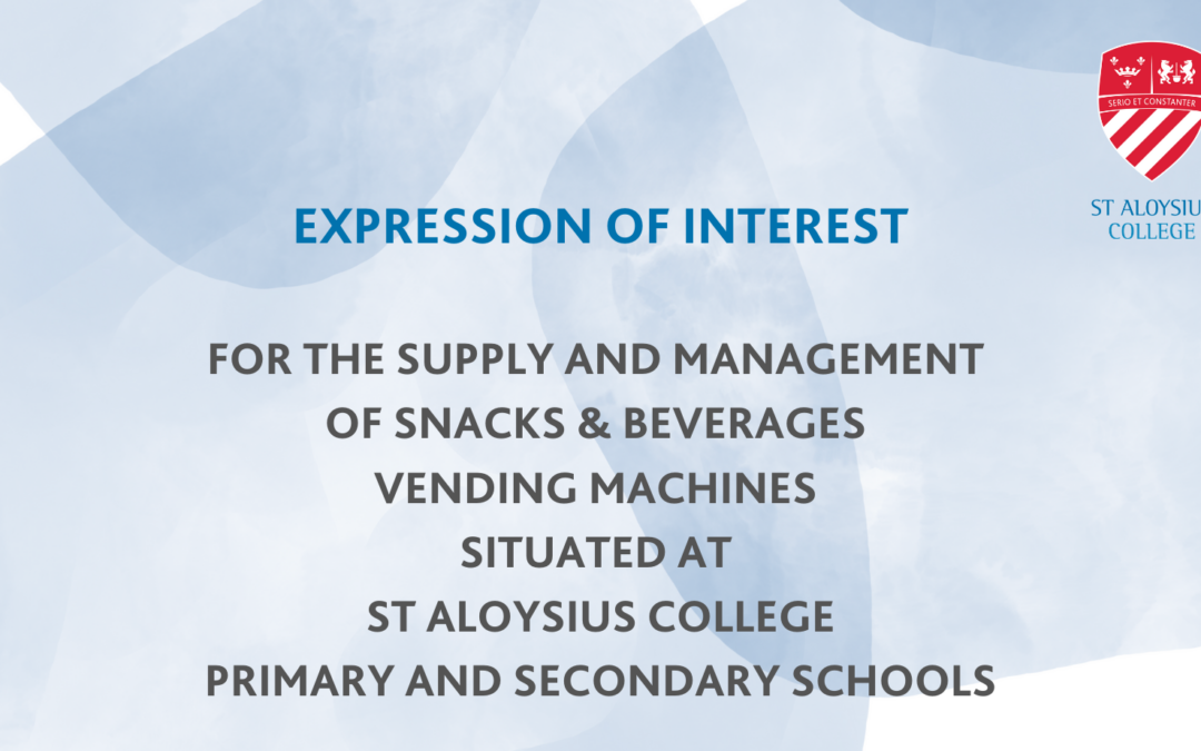 Expression of Interest: Supply and Management of Snacks & Beverages Vending Machines at the Primary and Secondary Schools