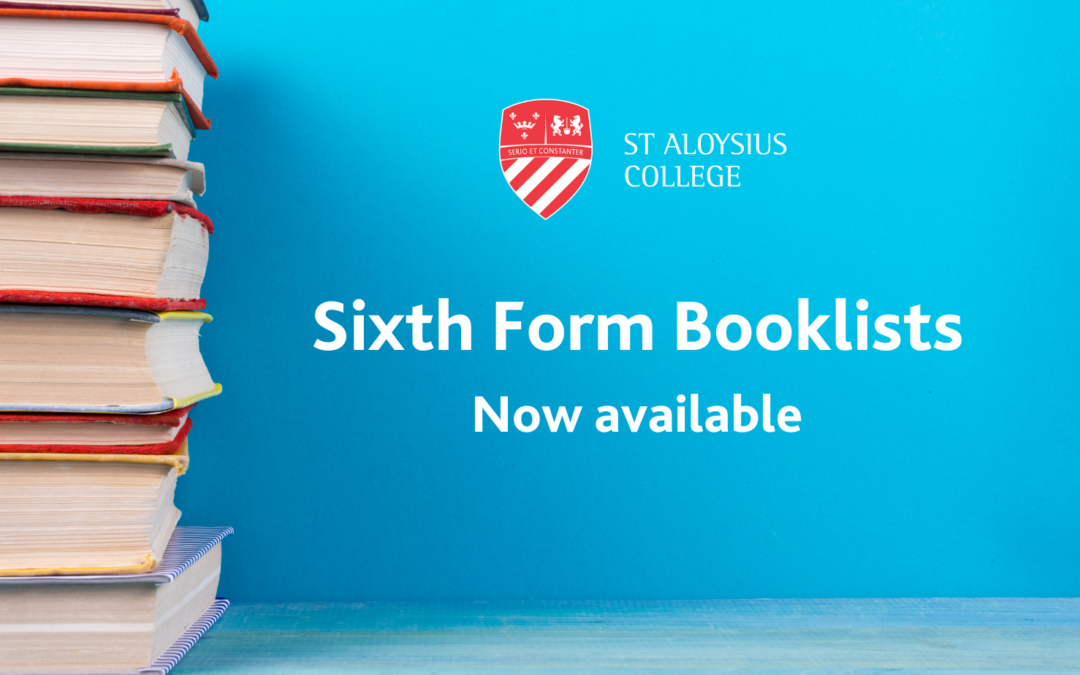 UPDATE: Sixth Form Booklists now available